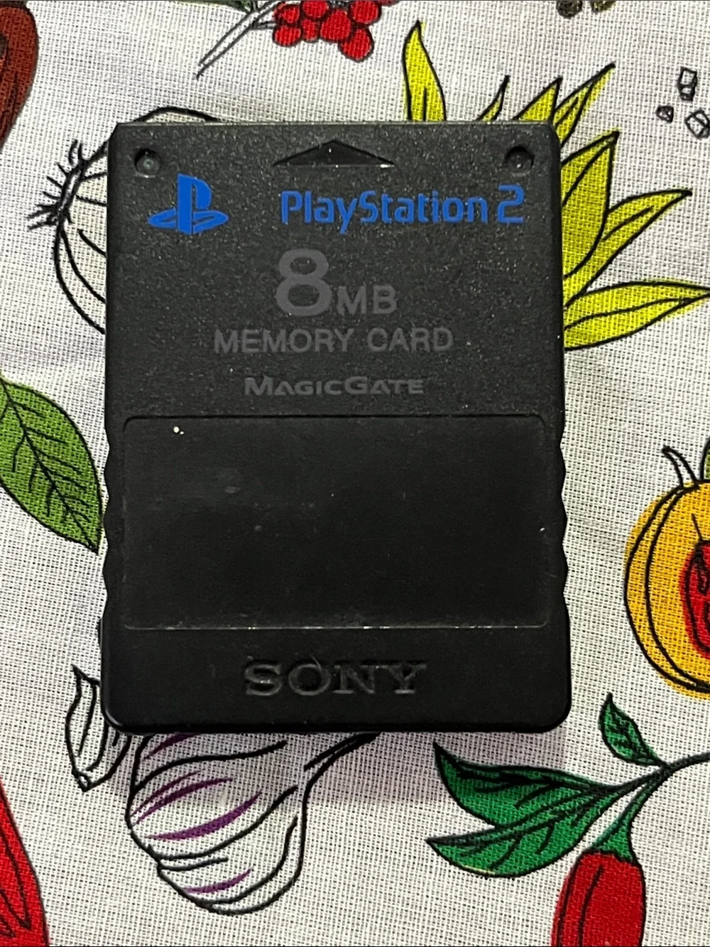 Sony PlayStation 2 Black 8MB Memory Card